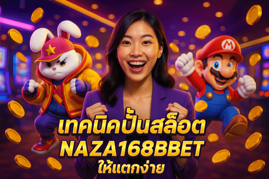เทคนิคปั่นสล็อต NAZA1688BET ให้แตกง่าย