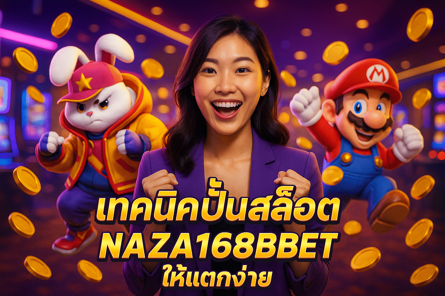 เทคนิคปั่นสล็อต NAZA1688BET ให้แตกง่าย