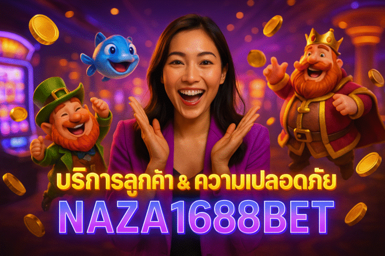 บริการลูกค้า & ความปลอดภัย NAZA1688BET