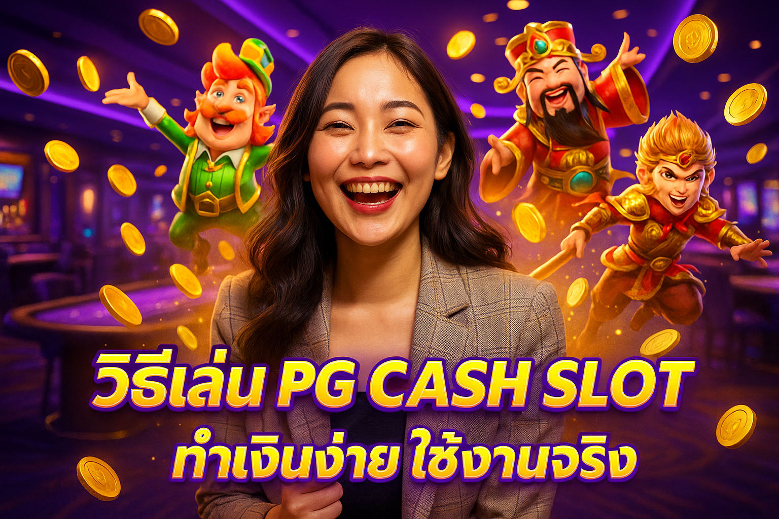 วิธีเล่น PG CASH SLOT ทำเงินง่าย ใช้งานจริง